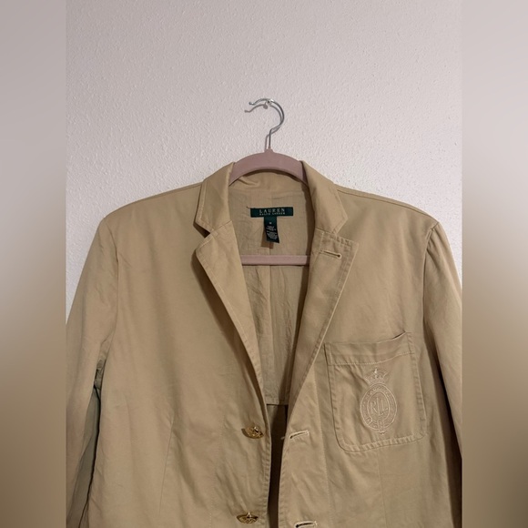 Lauren Ralph Lauren Beige Blazer - Picture 2 of 7